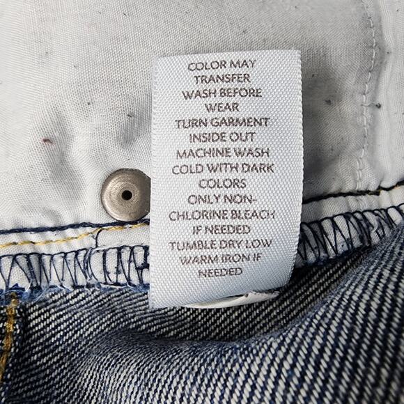 J.Jill Jeans Women 14 PETITE Blue Boyfriend Mid Rise Slim Straight Preppy Casual - Picture 7 of 13